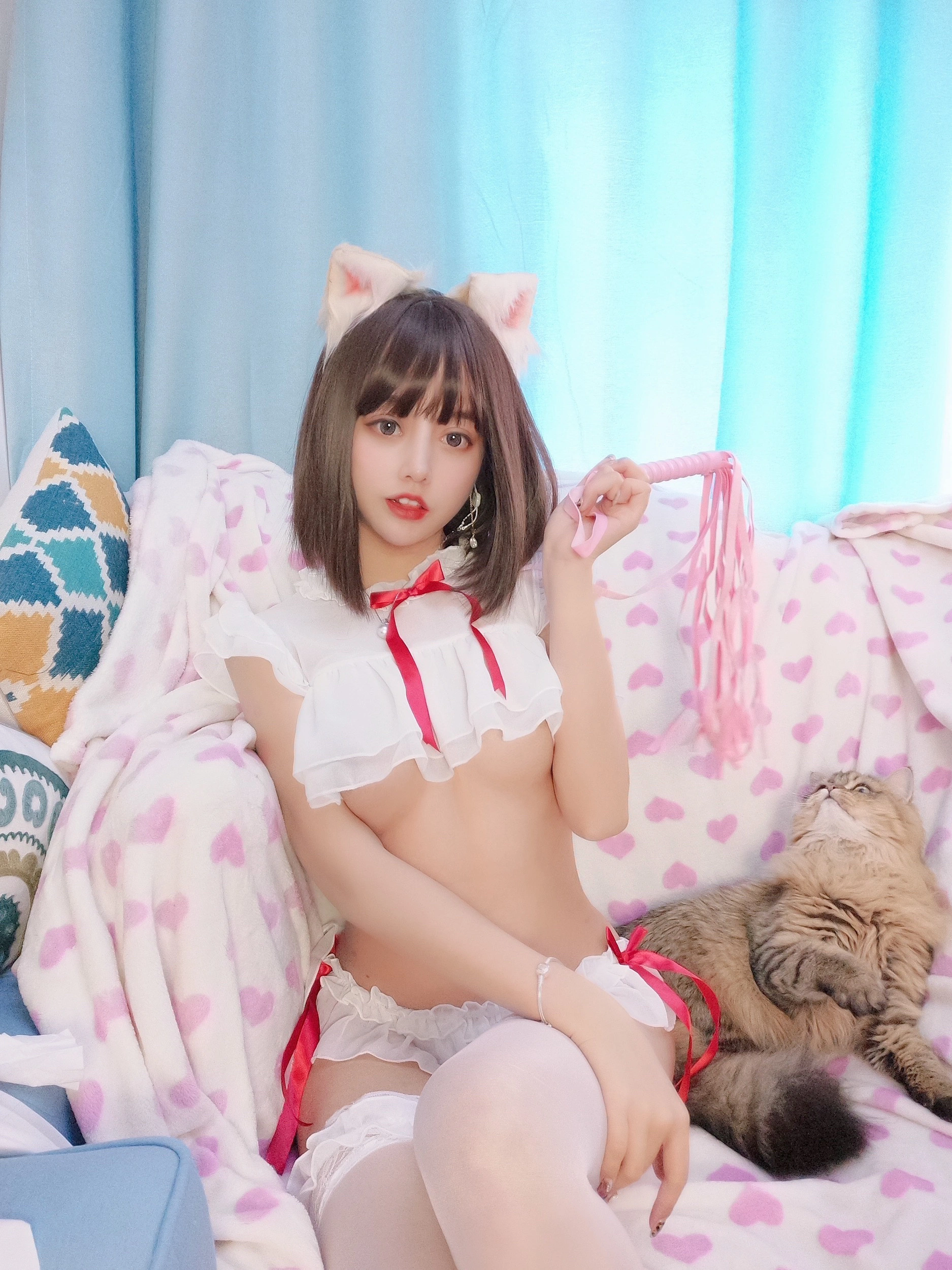 过期米线线喵 - NO.010 粉耳SM 3